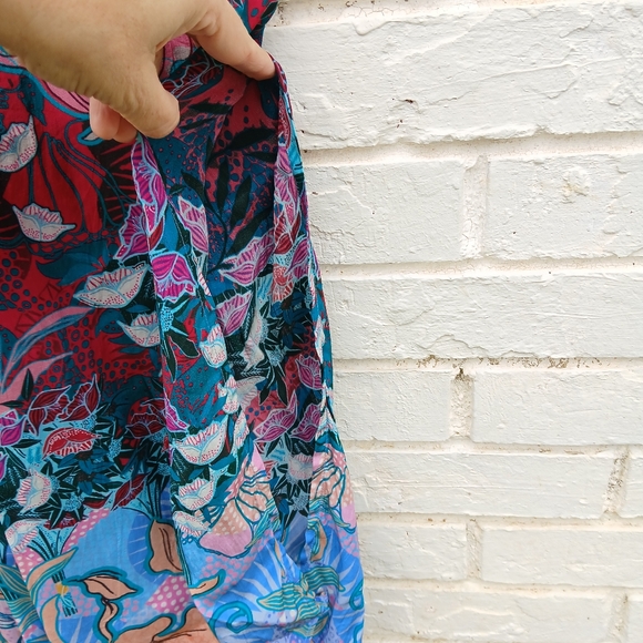 Bhanuni By Jyoti Multicolor Maxi Dress 4P - Picture 10 of 14